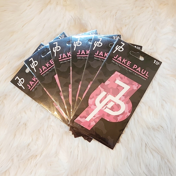 NWT Jake Paul Pink Camo Decal – JP Sticker - Picture 3 of 5